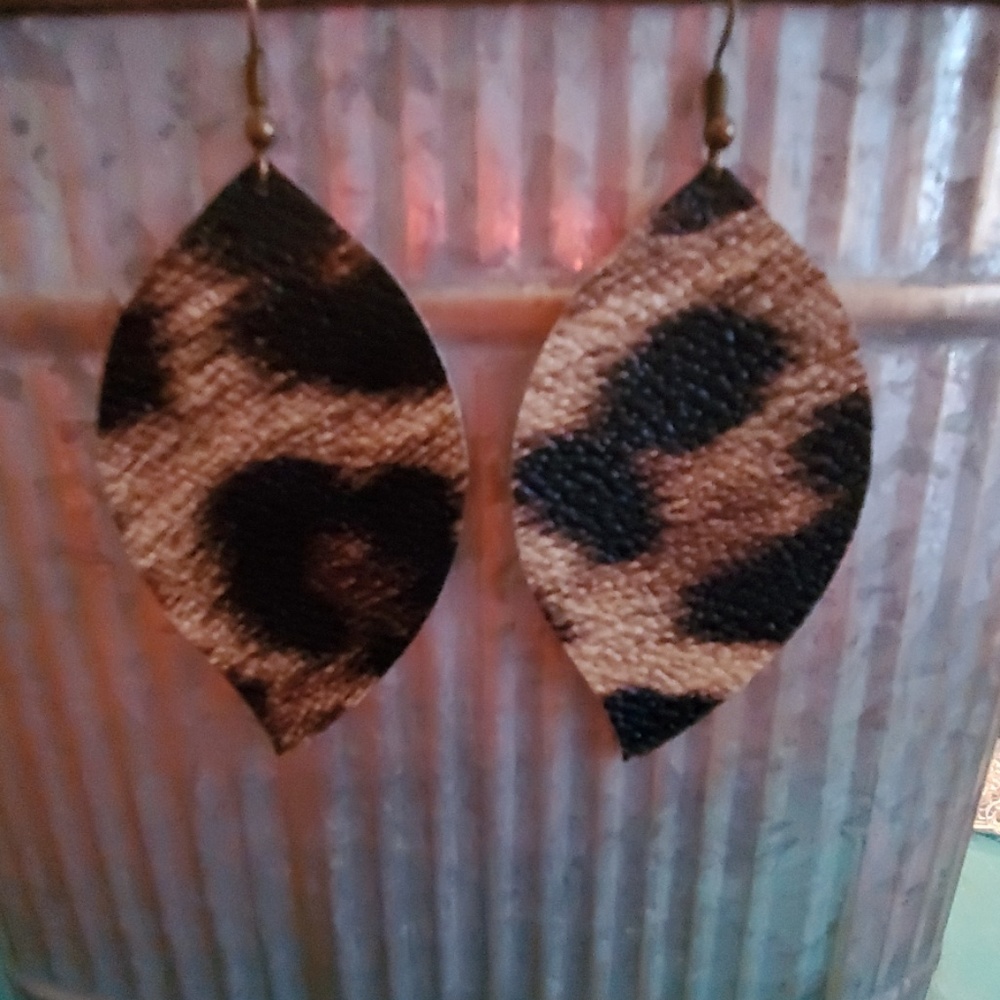 Leopard Earrings